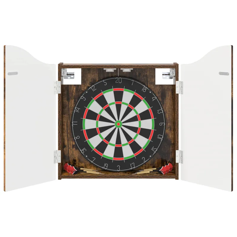 Dartboard spinta Dūminio ąžuolo 56 x 12 x 63 cm
