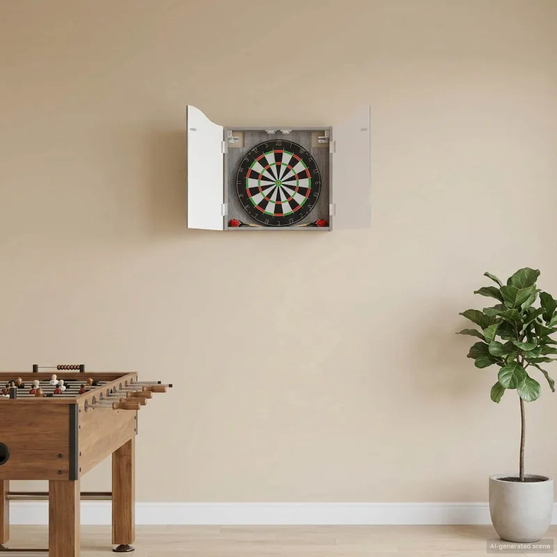 Dartboard spinta Pilka Sonoma 56 x 12 x 63 cm Apdirbta mediena