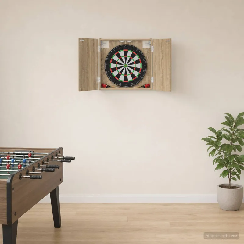 Dartboard spinta Sonoma ąžuolas 56 x 12 x 53,5 cm