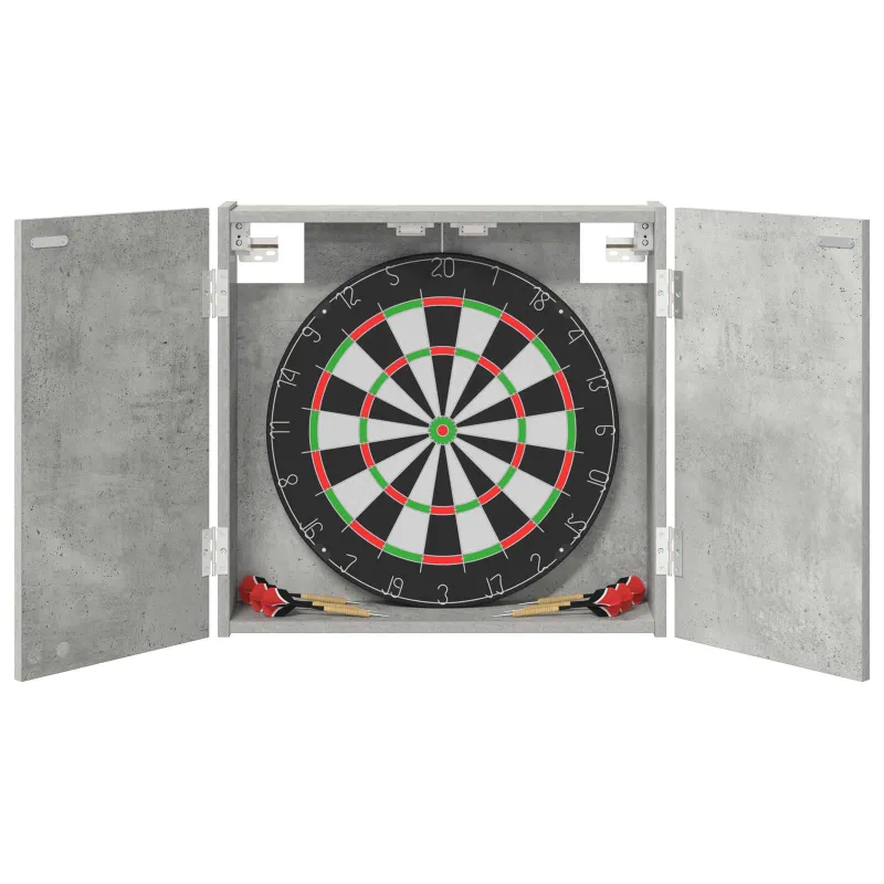 Dartboard spinta Betono pilka 56 x 12 x 53,5 cm