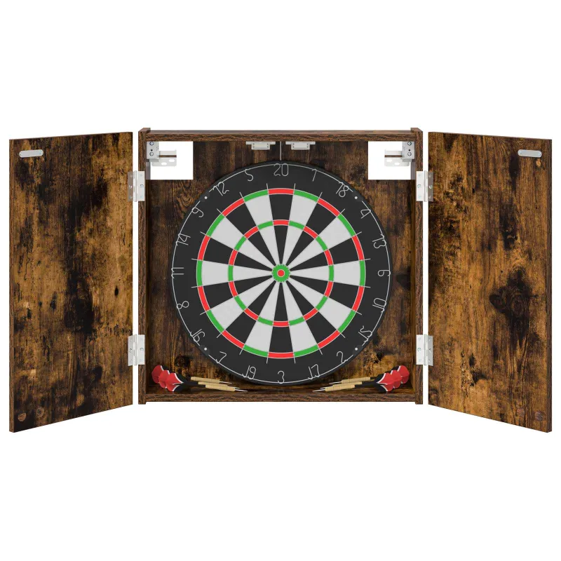 Dartboard spinta Dūminio ąžuolo 56 x 12 x 53,5 cm