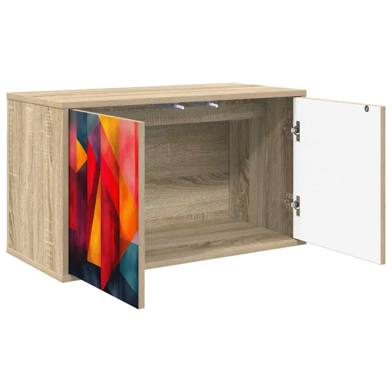 Sieninis televizoriaus stovas HEESCH 69 x 33 x 40 cm
