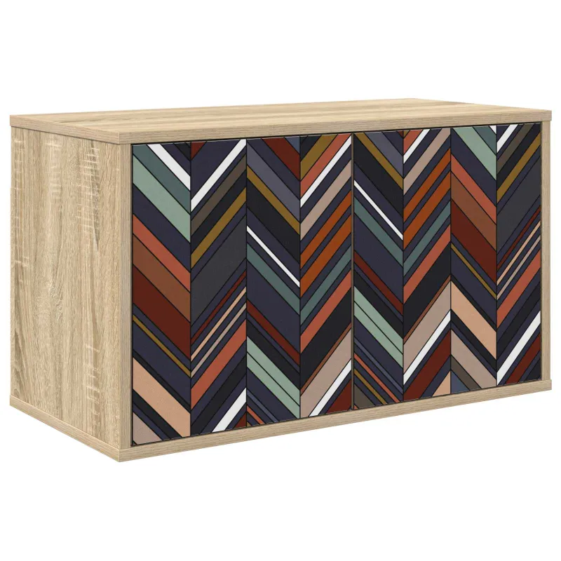 Sieninis televizoriaus stovas OMMEN 69 x 33 x 40 cm