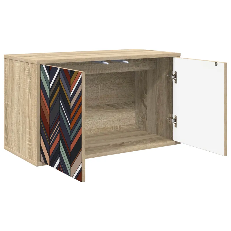 Sieninis televizoriaus stovas OMMEN 69 x 33 x 40 cm