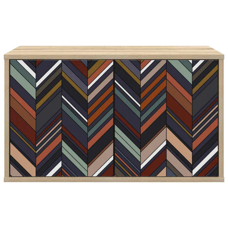 Sieninis televizoriaus stovas OMMEN 69 x 33 x 40 cm