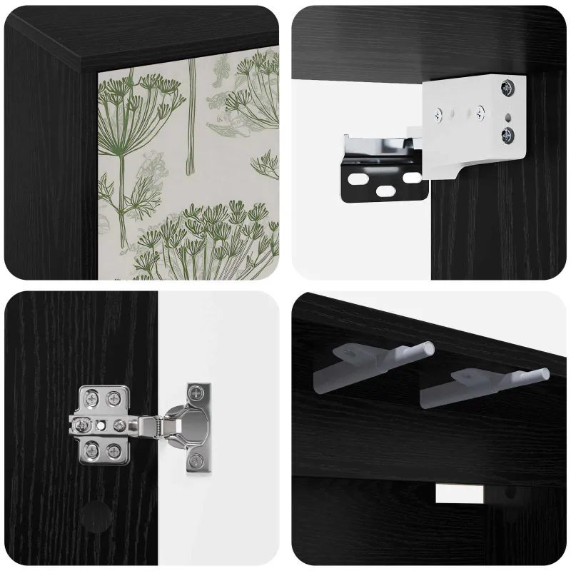 Sieninis televizoriaus stovas GOTHA 69 x 33 x 40 cm