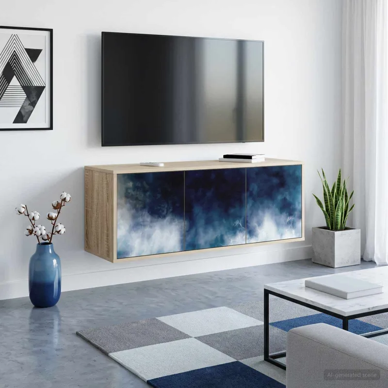 Sieninis televizoriaus stovas RAALTE 102 x 33 x 40 cm