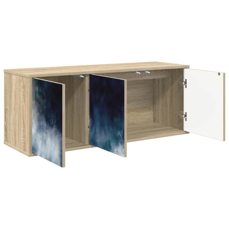 Sieninis televizoriaus stovas RAALTE 102 x 33 x 40 cm