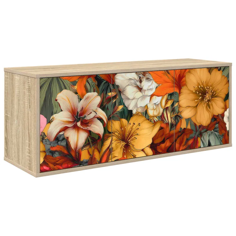 Sieninis televizoriaus stovas GENNEP 102 x 33 x 40 cm