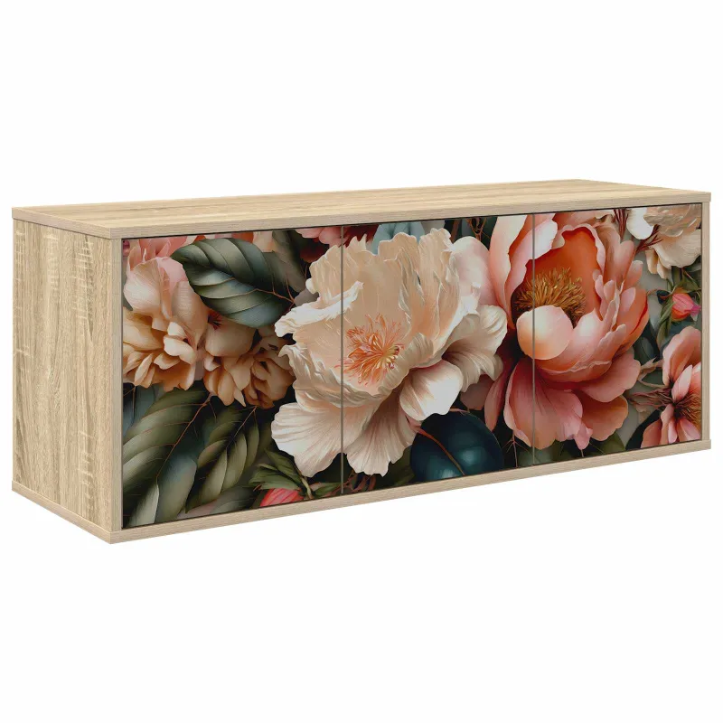 Sieninis televizoriaus stovas BORNE 102 x 33 x 40 cm