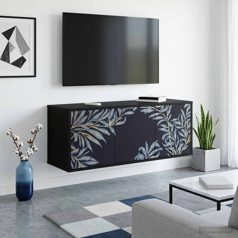 Sieninis televizoriaus stovas DOKKUM 102 x 33 x 40 cm