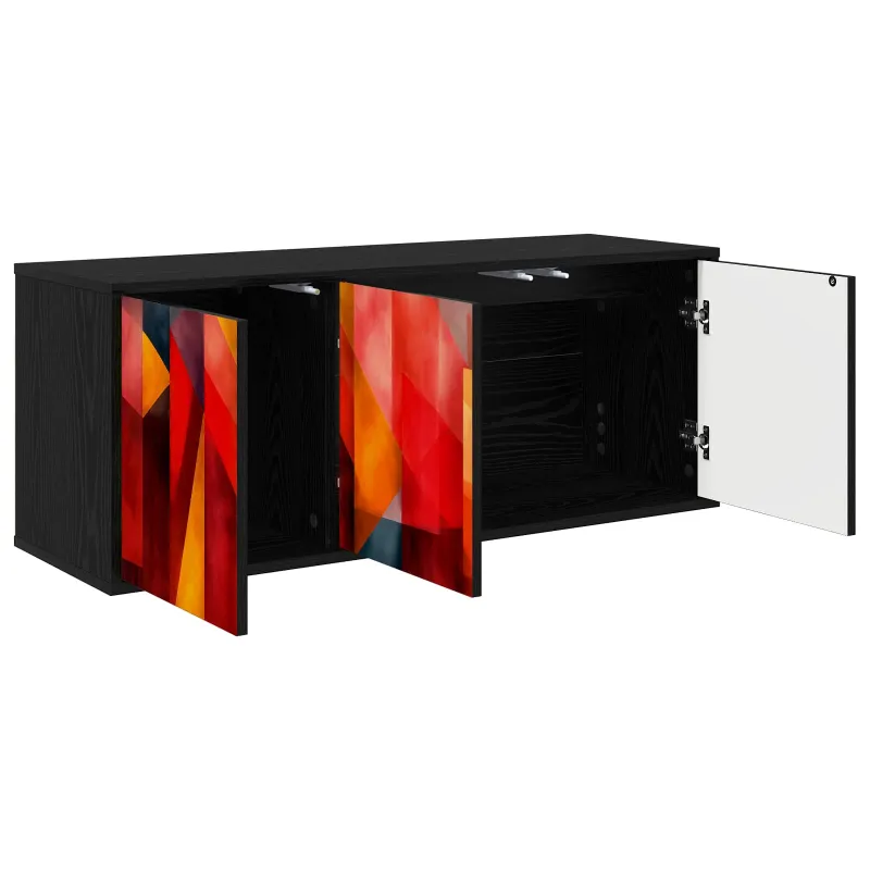 Sieninis televizoriaus stovas HEESCH 102 x 33 x 40 cm