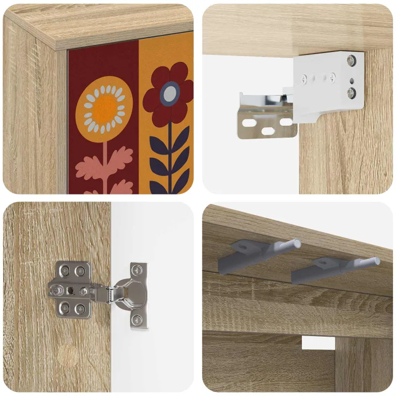 Sieninis televizoriaus stovas ESSEN 102 x 33 x 40 cm