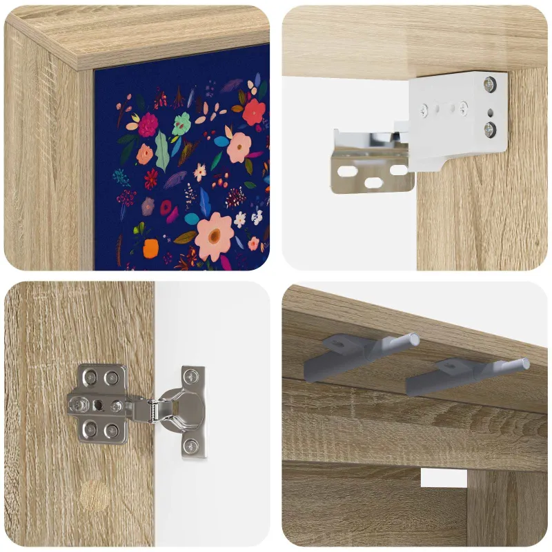 Sieninis televizoriaus stovas MAINZ 102 x 33 x 40 cm