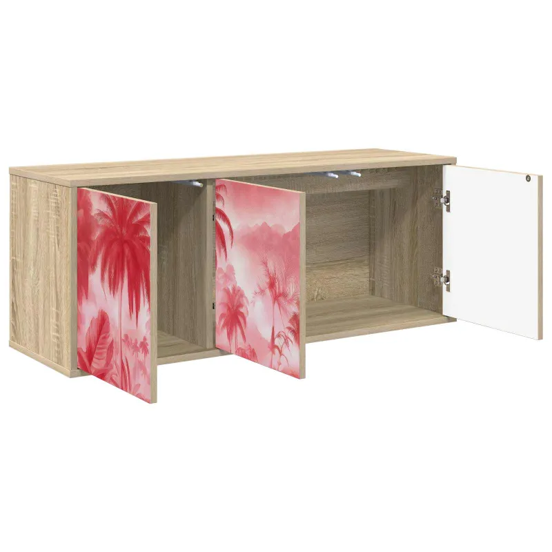 Sieninis televizoriaus stovas AACHEN 102 x 33 x 40 cm