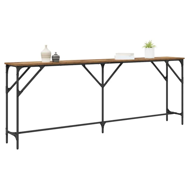 Konsolinis stalas Senovinis medis 200 x 29 x 75 cm