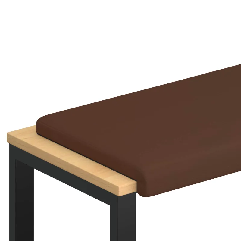 Suoliuko pagalvė Dirbtinė oda Ruda Gylis 35 cm