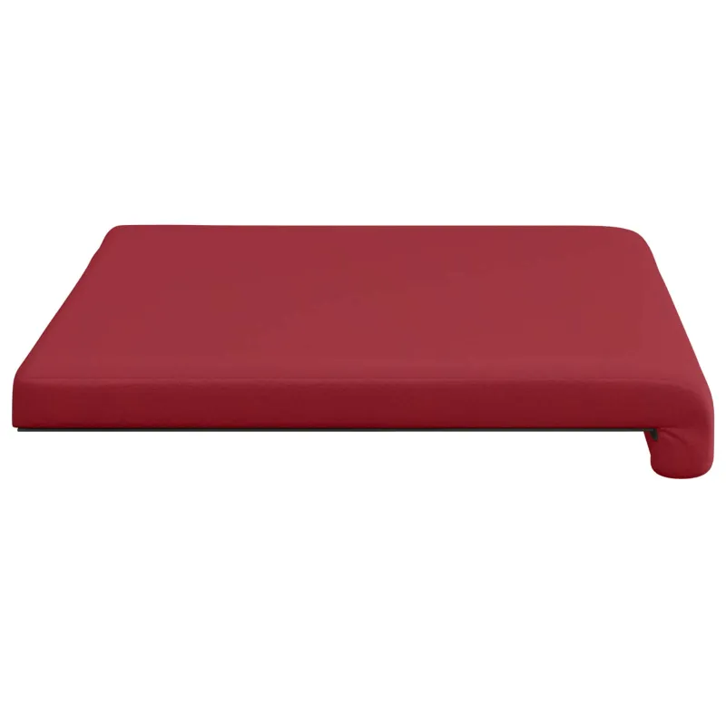 Suoliuko pagalvė Dirbtinė oda Vyno raudona Gylis 35 cm
