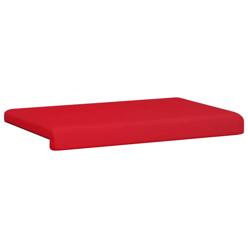 Suoliuko pagalvė Dirbtinė oda Raudona Gylis 35 cm