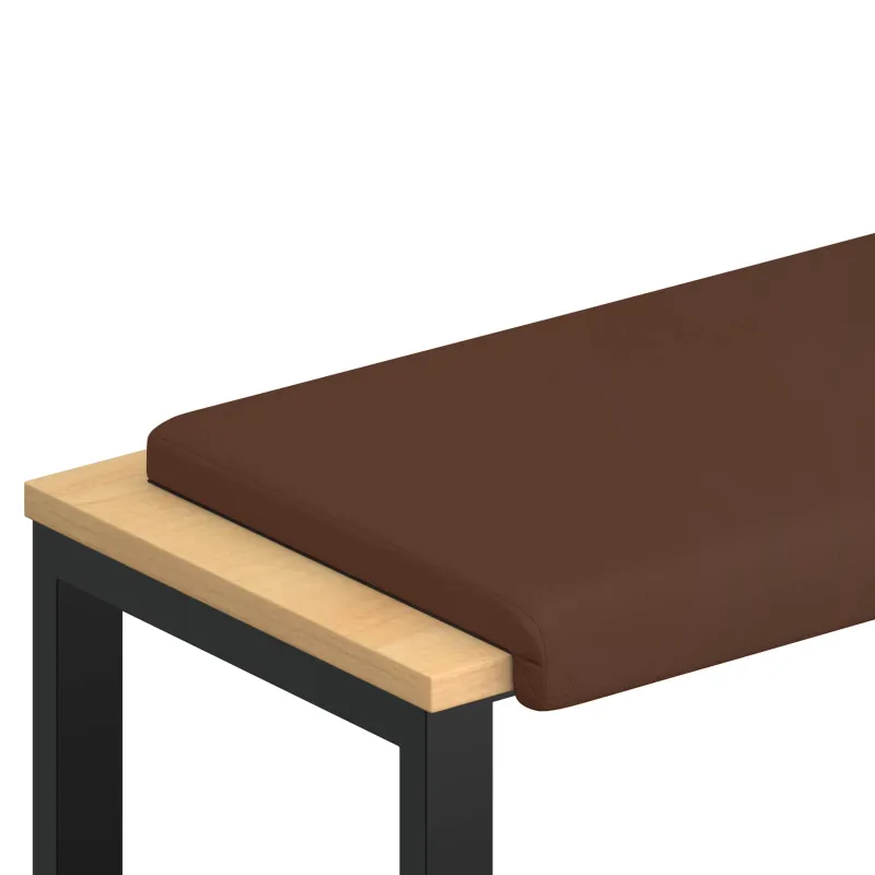 Suoliuko pagalvė Dirbtinė oda Ruda Gylis 35 cm