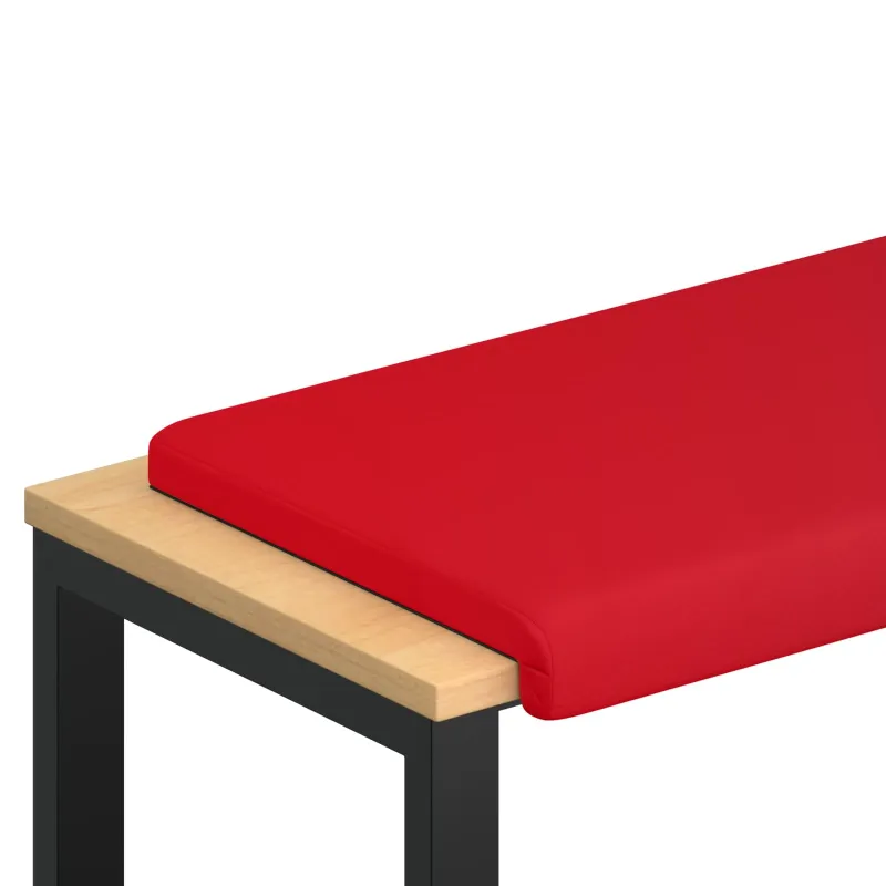 Suoliuko pagalvė Dirbtinė oda Raudona Gylis 35 cm