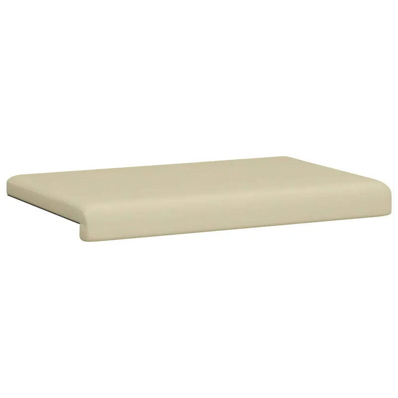 Suoliuko pagalvė Dirbtinė oda Kreminė Gylis 35 cm