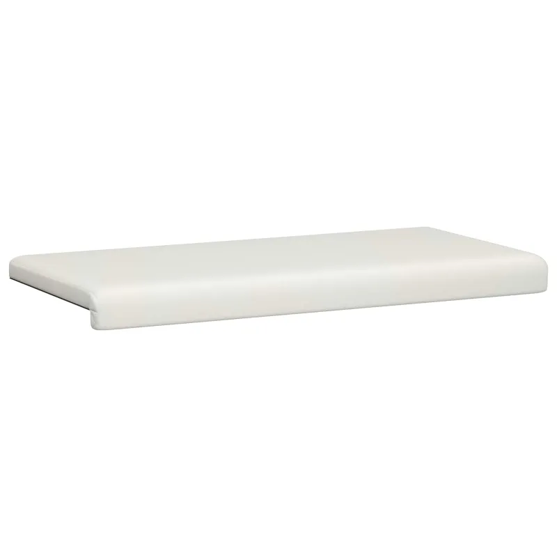 Suoliuko pagalvė Dirbtinė oda Balta Gylis 35 cm