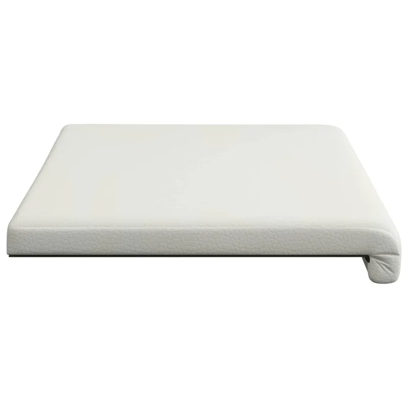Suoliuko pagalvė Dirbtinė oda Balta Gylis 35 cm