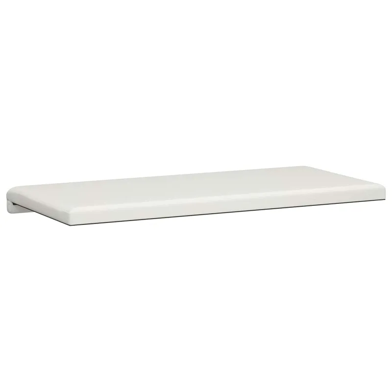 Suoliuko pagalvė Dirbtinė oda Balta Gylis 35 cm