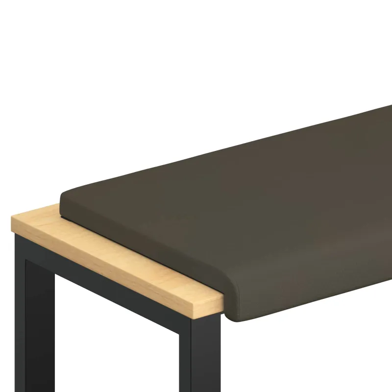 Suoliuko pagalvė Dirbtinė oda Pilka Gylis 35 cm
