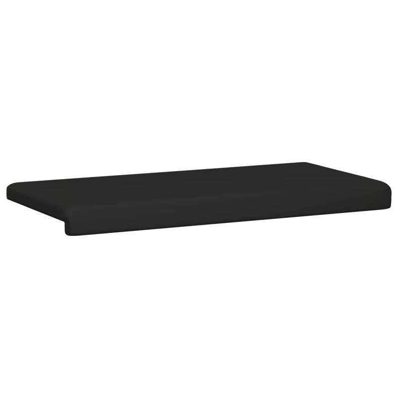 Suoliuko pagalvė Dirbtinė oda Juoda Gylis 35 cm