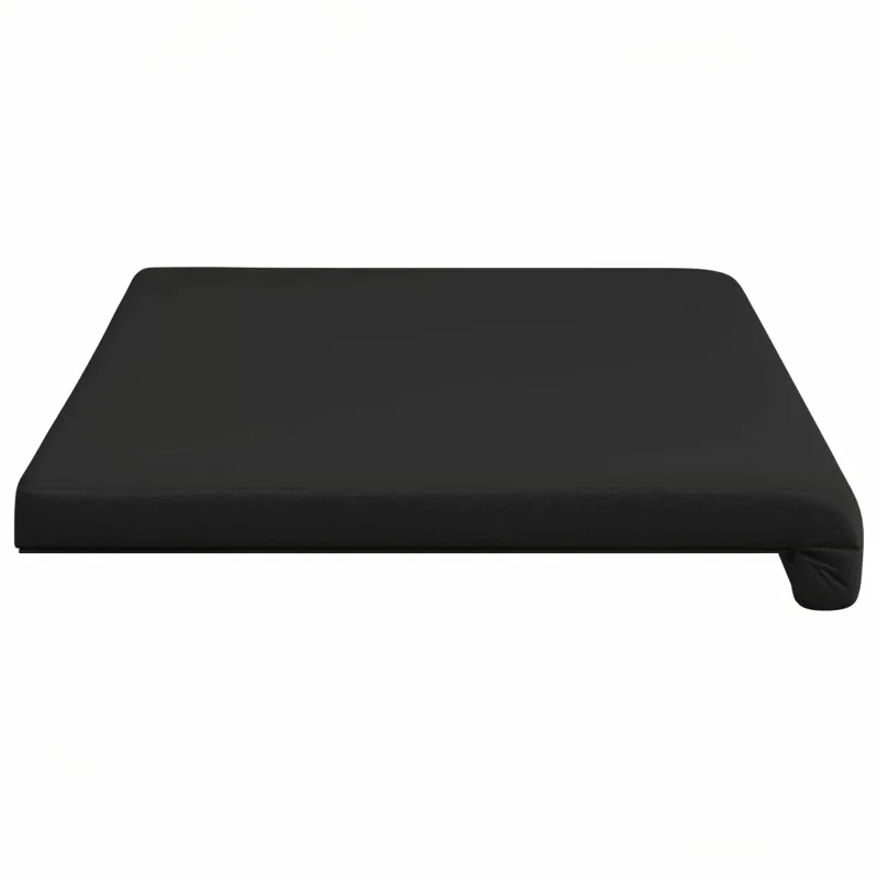 Suoliuko pagalvė Dirbtinė oda Juoda Gylis 35 cm