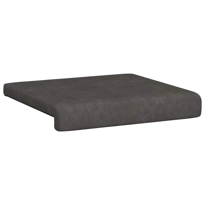 Suoliuko pagalvė 2 vnt. Dirbtinė oda Juoda Gylis 35 cm