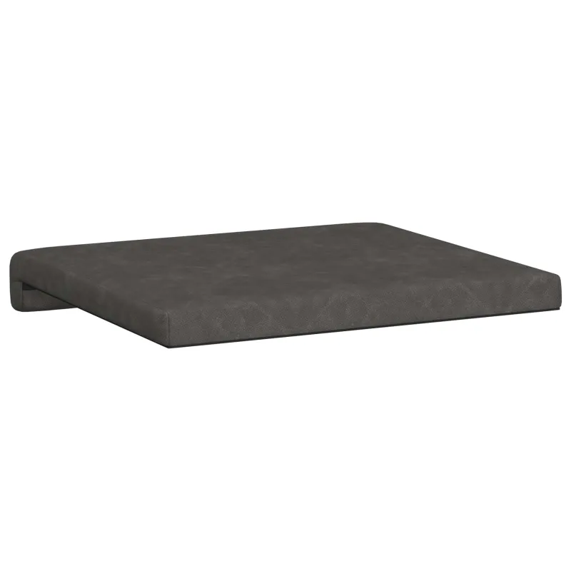 Suoliuko pagalvė 4 vnt. Dirbtinė oda Juoda Gylis 35 cm