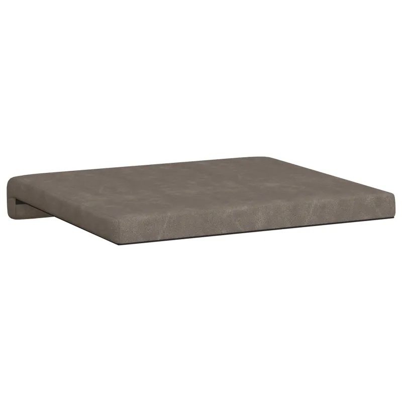 Suoliuko pagalvė 4 vnt. Dirbtinė oda Pilka Gylis 35 cm