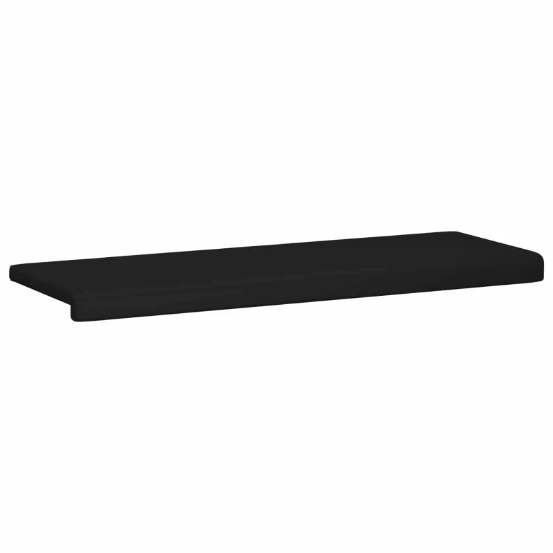 Suoliuko pagalvė Dirbtinė oda Juoda Gylis 35 cm