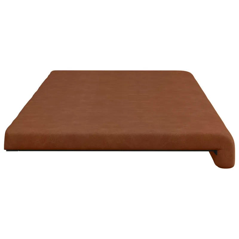 Suoliuko pagalvė Dirbtinė oda Ruda Gylis 35 cm