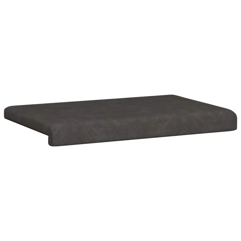 Suoliuko pagalvė Dirbtinė oda Juoda Gylis 35 cm
