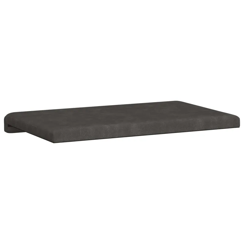 Suoliuko pagalvė Dirbtinė oda Juoda Gylis 35 cm
