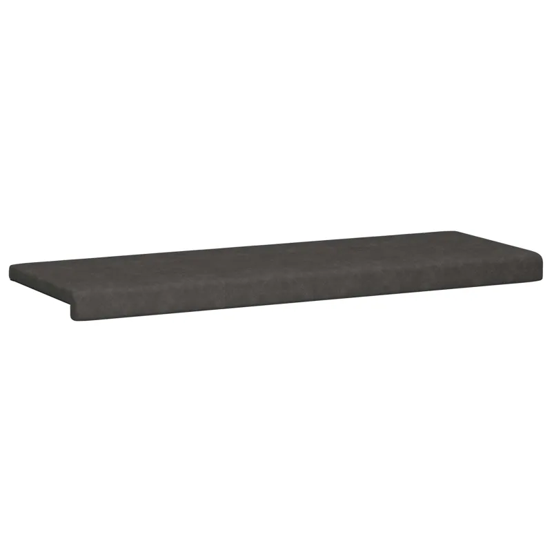 Suoliuko pagalvė Dirbtinė oda Juoda Gylis 35 cm