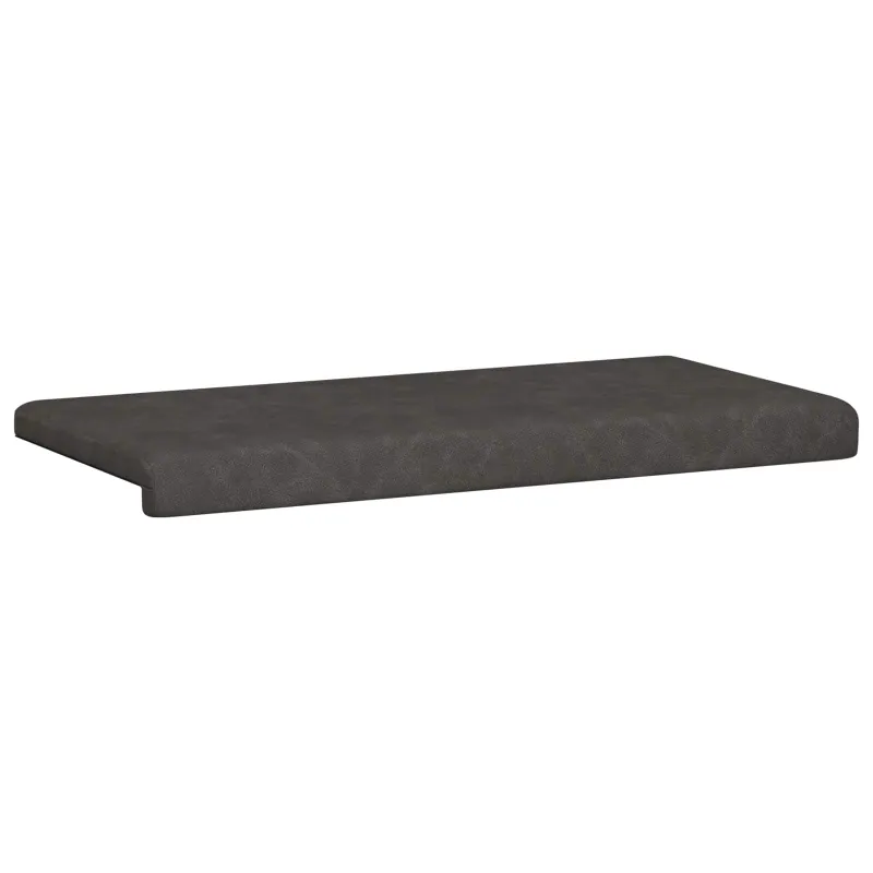 Suoliuko pagalvė Dirbtinė oda Juoda Gylis 35 cm