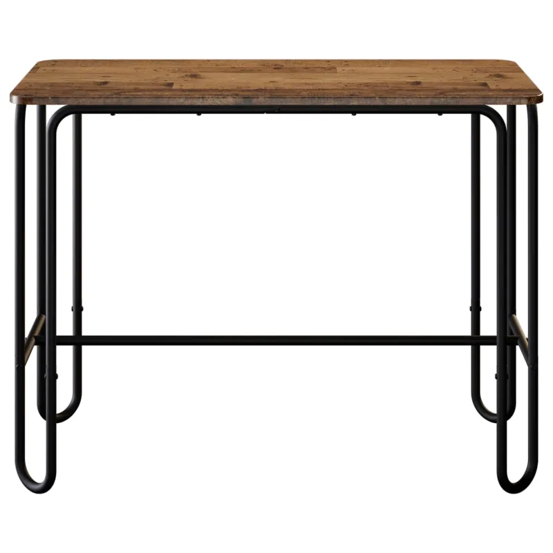 Valgomojo stalas 100 x 50 x 75 cm Apdirbta mediena Stačiakampio