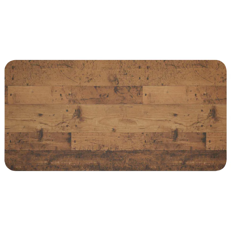 Valgomojo stalas 100 x 50 x 75 cm Apdirbta mediena Stačiakampio