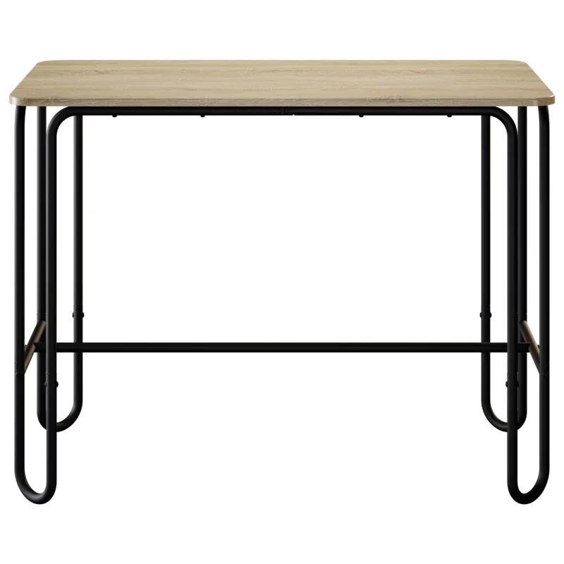 Valgomojo stalas 100 x 50 x 75 cm Apdirbta mediena Stačiakampio