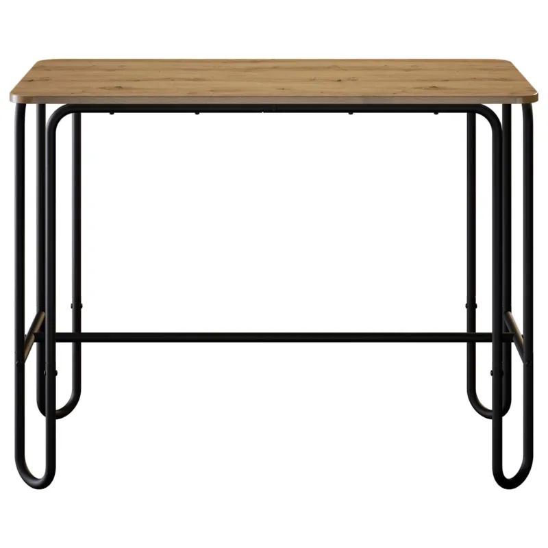 Valgomojo stalas 100 x 50 x 75 cm Apdirbta mediena Stačiakampio