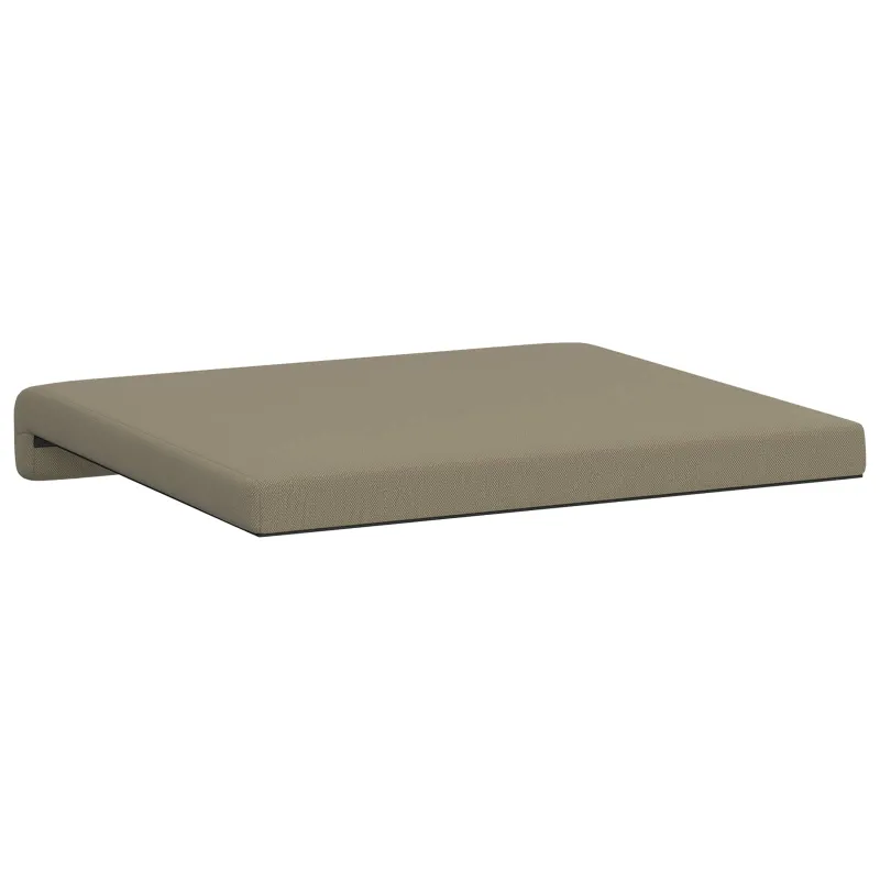 Suoliuko pagalvė 2 vnt. Tekstūruotas aksomas Chaki Gylis 35 cm