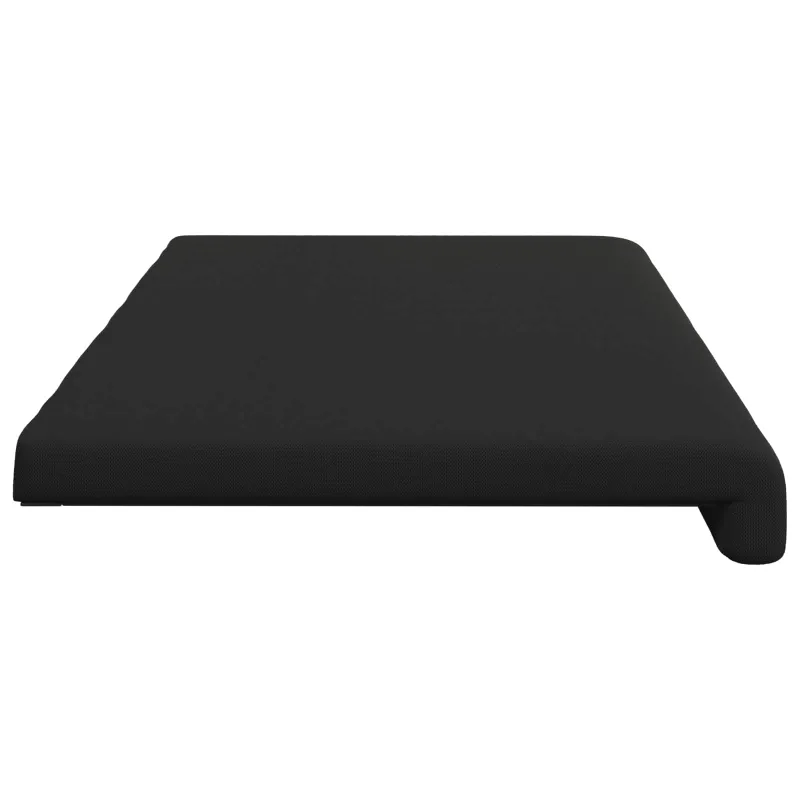 Suoliuko pagalvė Tekstūruotas aksomas Juoda Gylis 35 cm