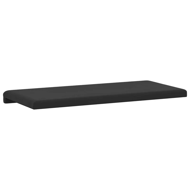 Suoliuko pagalvė Tekstūruotas aksomas Juoda Gylis 35 cm