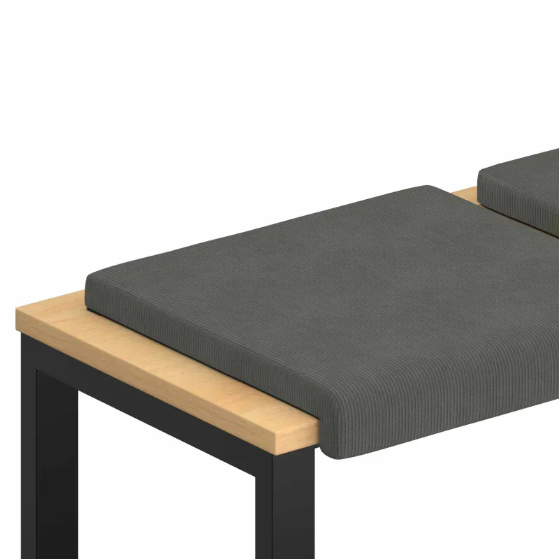 Suoliuko pagalvė 2 vnt. mančester Tamsiai pilka Gylis 35 cm