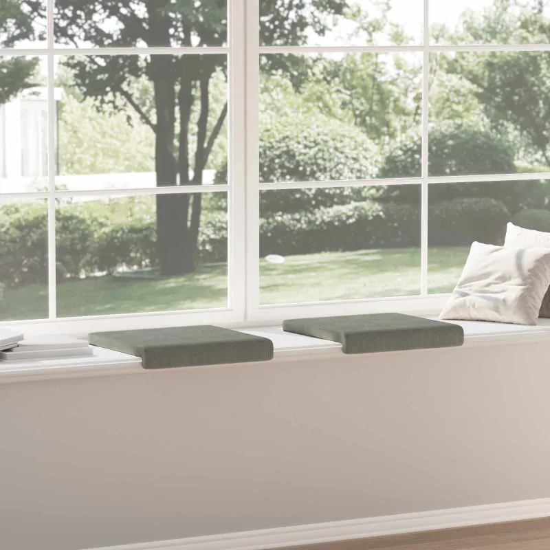 Suoliuko pagalvė 2 vnt. mančester Šviesiai pilka Gylis 35 cm